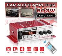 Amplificatore audio per auto S430 600W. Amplificatori digitali domestici audio Lcd. Display Amplificatore di potenza audio for auto FM USB SD. Altoparlanti for subwoofer radio. Per ridurre la perdita