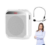 Amplificatore Audio Portatile - Amplificatore Audio Amplificatore Amplificatore Audio Ricaricabile 2200 M Ah Amplificatore Personale, Microfono con Cavo, Cuffie E Altoparlante Amplificatore