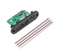 Amplificatore audio, Scheda decodifica MP3 Bluetooth 5.0 DC 5V, amplificatore da 6W, lettore, supporto for registrazione chiamate, 3, mm USB TF per il fai da te domestico