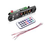 Amplificatore audio, Scheda decodifica MP3 con amplificatore da 50 W, DC 12 V 18, Bluetooth 5.0, lettore, modulo radio FM for auto per il fai da te domestico