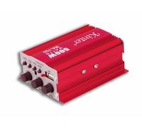 Amplificatore audio stereo 12v fm usb mp3 2 canali telecomando ma-700