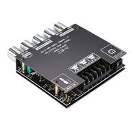 Amplificatore audio wireless - 2.1 Channel 100 W Subwoofer, 5.0 Audio Receiver Amplifier for Home Theater, Studio, Outdoor Events, Live Sound Speakers