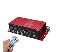 AMPLIFICATORE AUTO BLUETOOTH USB INGRESSO MIC 20+20W DISPLAY AUDIO STEREO MA-130