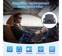 Amplificatore Auto Livello Telecomando Volumi Controllo Pomello Suono Regolabile