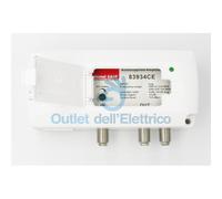 EMME ESSE 83924CE AMPLIFICATORE AUTOALIMENTATO VHF UHF 8DB 20DB 240V 47/862MHZ