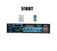 Amplificatore Bluetooth 1200W. 2ch HiFi. Potenza stereo audio Amp USB FM. Radio Car Home Theater con telecomando(516BT US)