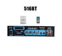 Amplificatore Bluetooth 1200W. 2ch HiFi. Potenza stereo audio Amp USB FM. Radio Car Home Theater con telecomando(516BT EU)