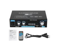 AMPLIFICATORE BLUETOOTH STEREO AUTO MP3 RADIO FM HI-FI AUDIO USB AUX 800W