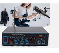 AMPLIFICATORE BLUETOOTH STEREO MP3 RADIO FM HI-FI AUDIO USB AUX 800W BT309A-A