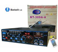 AMPLIFICATORE BLUETOOTH STEREO MP3 RADIO FM HI-FI AUDIO USB AUX 800W BT309A-A