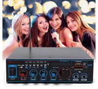 AMPLIFICATORE BLUETOOTH STEREO MP3 RADIO FM HI-FI AUDIO USB AUX 800W BT309A-A