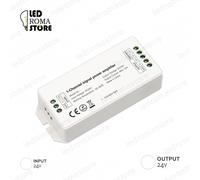 AMPLIFICATORE BOOSTER 15A DC 24V MAX 360W PER RICEVITORE LED RGB + CCT WI FI