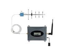 Amplificatore Cellulare 2G 3G 4G GSM 900 LTE 1800 WCDMA 2100MHz CDMA 850 B5 Kit Ripetitore Antenna Dati Facile Ampia Compatibilità(CDMA 850 B5)