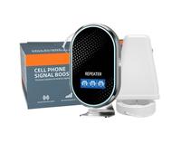 Amplificatore Cellulare 5G, Ripetitore Di Segnale A 3 Bande, For Telefoni Cellulari 2G, 3G E 4G, Kit Antenna Integrata AGC 900, 1800, 2100 MHz Copertura più ampia