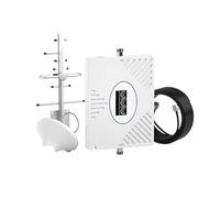 Amplificatore Cellulare Triband 3g 4g 5g 700 800 850 900 1800 2100 2600MHz Ripetitore Di Segnale 70dB Rete Set Completo Copertura più ampia(850 1800 2100)