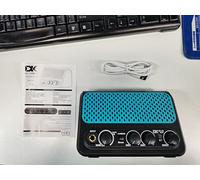 Amplificatore Chitarra Elettrica 10W con Overdrive e Riverbero - Portatile per Pratica e Performance con Alimentazione a Batteria e Opzioni di Connessione Multiple per Musicisti