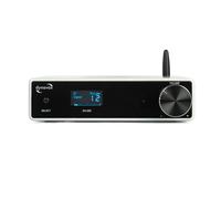 Amplificatore compatto DYNAVOX DA-200 bianco con alimentatore USB-DAC 2 x 100...