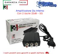 Amplificatore Da Interno Con 2 Uscite 25dB - 5G