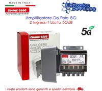 Amplificatore Da Palo 5G 2 Ingressi 1 Uscita 30dB