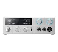 FiiO K15 argento - Amplificatore per cuffie hi-fi, XLR 4 poli, Jack 4,4 mm, Jack 6,35 mm