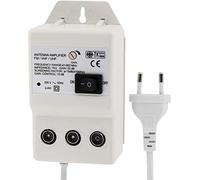 Amplificatore d'antenna digitale per 2 dispositivi, amplificazione UHF 20db, VHF 36db, adatto per TV via cavo, DVB-T, Sky