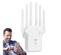 Amplificatore del segnale WLAN - Amplificatore del segnale di rete | Amplificatore WLAN portatile 1200 Mbps banda per seminterrato per motori da lavoro esterno Utilizzare amplificatore WLAN wirel
