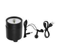 Amplificatore del Suono, Microfono da Parete Ascolta Attraverso le Pareti con Auricolare e Cavo Dati, Amplificatore del Suono Tascabile Portatile per Adulti Audiologi Anziani