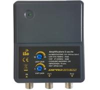 AMPLIFICATORE DI LINEA RETRO TV 2 USCITE 25dB