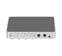 Amplificatore di Mixaggio Karaoke Stereo Digitale Portatile, Supporta 4K/2K, Regolazione del Volume, con Ingressi R CA per TV Box, Lettore DVD, Laptop, Computer