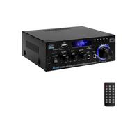 Amplificatore di potenza digitale AK45, amplificatore audio a due canali, alimentatore per auto, spina europea.