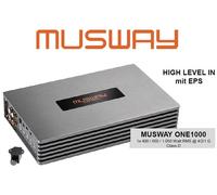 Musway ONE1000 Digitale 1-Kanal Amp Mono Amplificatore 1050 Watt Incl. Bassi