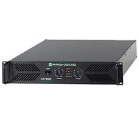Amplificatore di potenza Pronomic XA-800 - Amplificatore di potenza stereo con 2x 1900 Watt in 2 Ohm - Controllo automatico della ventola - 2 x ingresso XLR 2 x uscita parallela XLR