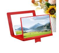 Amplificatore di schermo per smartphone - 30 centimetri 3D HD Proiettore ingranditore - Angolo regolabile per smartphone con specchio e supporto pieghevole per cinema mobile, per video