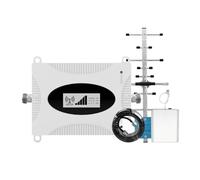 Amplificatore Di Segnale Cellulare 4G B28 700 MHz LTE AGC Ripetitore For Telefono Voce E Dati For Copertura più ampia(9dbi antenna set)