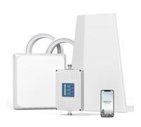 Amplificatore di Segnale Cellulare 5G 4G 3G Banda 1/3/8 Per Iliad, Vodafone, TIM ecc. Ripetitore 4G Supporta l'utilizzo da Parte di Più Utenti, Migliora la Copertura Della Rete Mobile a Casa/Ufficio