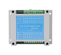 Amplificatore di segnale con 8 porte e 10 indicatori luminosi per telefono cellulare - Estensore di segnale con interfaccia 485 con alloggiamento in ABS - Supporta 256 dispositivi