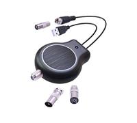 Amplificatore Di Segnale Del'antenna TV Digitale HDTV, HD FM DVB Alimentato Tramite USB Da 32 DBI, Installazione Rapida Compatto Piccolo