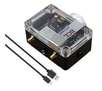 Amplificatore di segnale FM ABS di tipo C Amplificatore di segnale FM multifunzionale amplificatore antenna FM 0-30dB regolabile doppia alimentazione per radio prosciutto e ascolto a onde corte