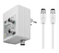GOOBAY 67226 - Zwei-Geräte-Antennenverstärker 2x 15dB