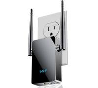 Amplificatore di segnale WiFi 2025, ripetitore Internet di nuova generazione per casa, 5 volte più veloce, copre fino a 10.000 sq.ft, ripetitore Wi-Fi con porta Ethernet, amplificatore wireless a