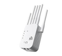 Amplificatore di segnale WiFi per casa, ripetitore WiFi wireless 6 volte più veloce con porta Ethernet, doppia banda AC1900 Mbps, copre fino a 12880 mq e 105 dispositivi, ripetitore WiFi compatibile