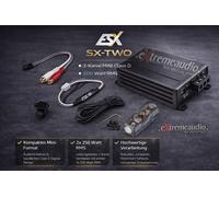 Amplificatore digitale ESX SX-TWO 2 canali MINI con telecomando live...