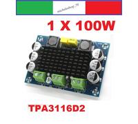 AMPLIFICATORE DIGITALE MONO CANALE 100W 12-26Vdc MODULO TPA3116DA XH-M542