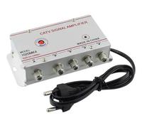 Amplificatore Digitale Terreste Per Antenne Tv Analogica O Digitale A 4 Uscite