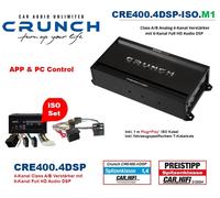 Crunch Amplificatore DSP CRE400.4DSP-ISO.M1 4 canali compatibile con VW Passat B6