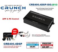 Crunch CRE400.4DSP-ISO.M10 Dsp Amplificatore Compatibile Con Toyota Aygo 2005-