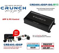Crunch CRE400.4DSP-ISO.M13 Dsp Amplificatore Compatibile Con Opel Zafira B