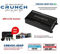Crunch CRE400.4DSP-ISO.M2 4 Dsp Amplificatore Plug & Play Compatibile Con Skoda