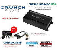 Amplificatore DSP Crunch CRE400.4DSP-ISO.M28 compatibile con Mercedes EQC...