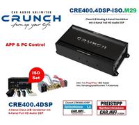 Crunch CRE400.4DSP-ISO.M29 Dsp Amplificatore Compatibile Con Opel Adam 2013
